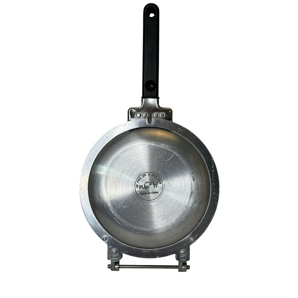 Vintage Range Rider Flip It Pancake Maker‎ for Stove Top US Flag Imprint